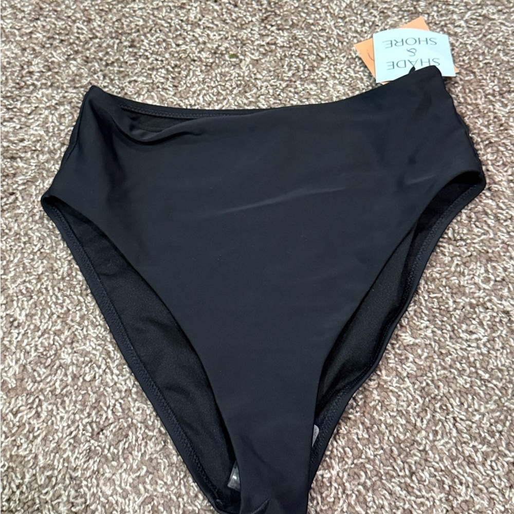 🍦Shade & Shore Elegant Black Swim Bottom